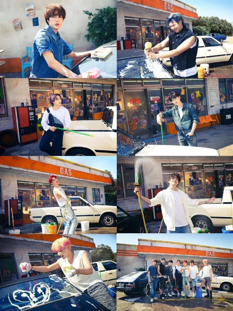 BTS bỏ hát đi rửa xe dạo trong teaser mới, chủ nhân bản hit ‘Call me maybe’ được réo tên?-5