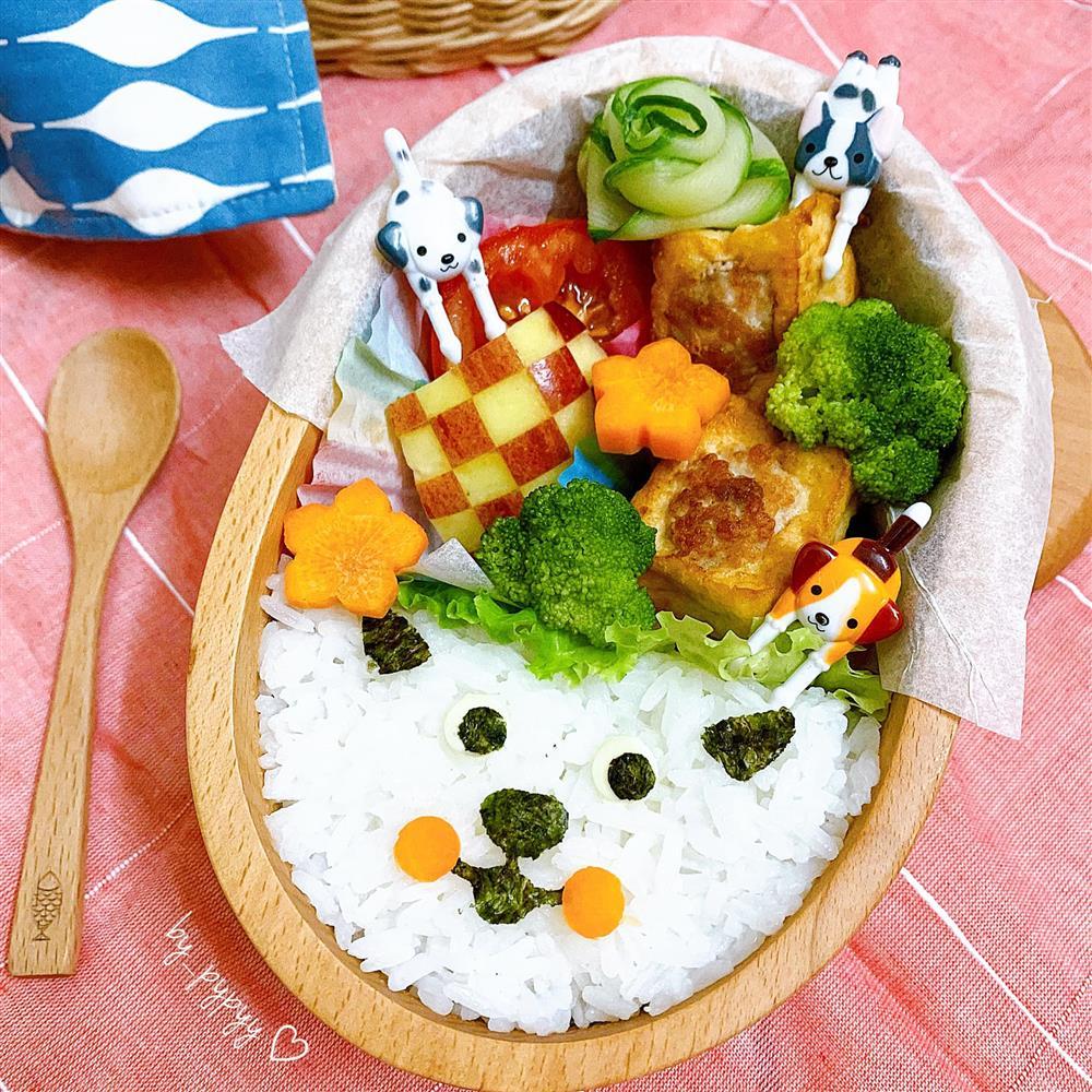 9X làm cơm bento siêu đẹp cho con gái nhỏ 14 tháng tuổi-6