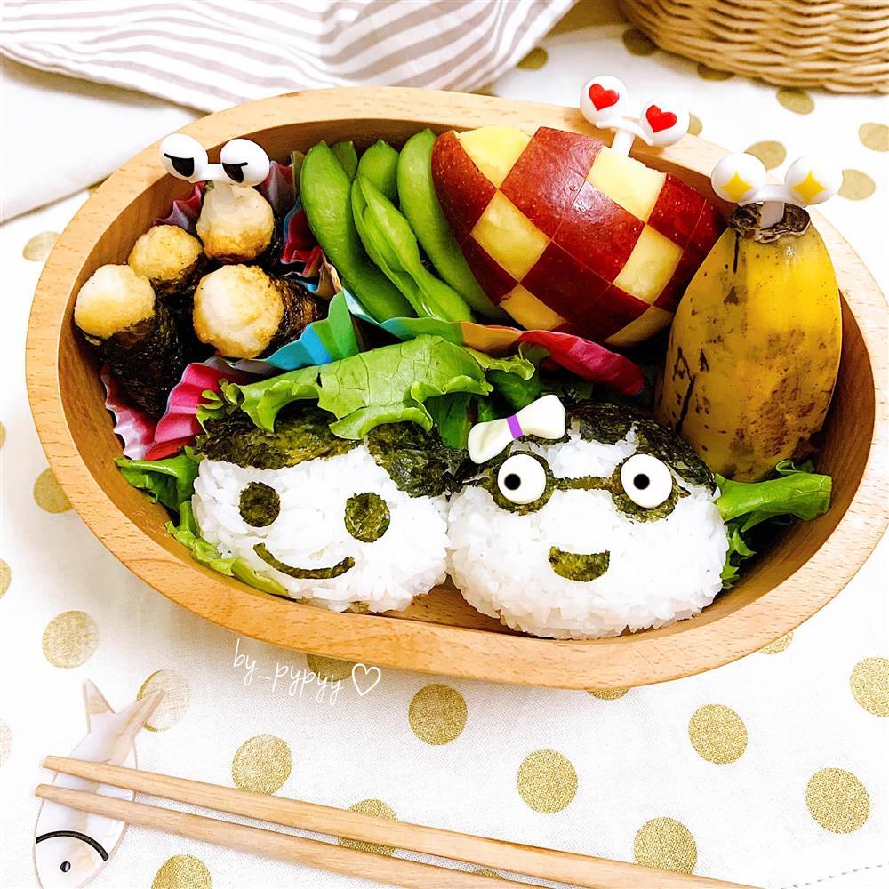 9X làm cơm bento siêu đẹp cho con gái nhỏ 14 tháng tuổi-8