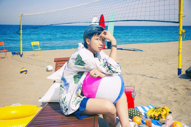Xem teaser mới của BTS mà muốn lao ngay ra biển, Jungkook tóc tím mlem-7