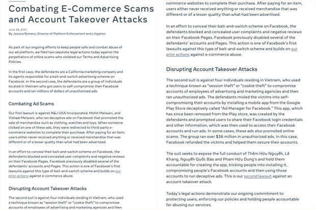 4 người Việt bị Facebook kiện vì gian lận 36 triệu USD: Sống xa hoa, check-in sang chảnh-1