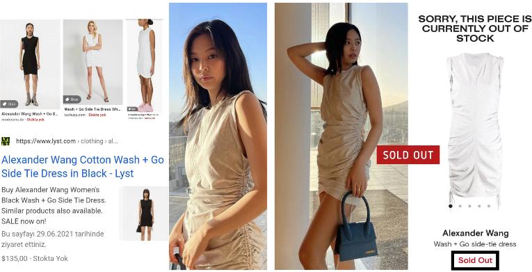 Jennie khiến váy nùi giẻ bán hết sạch còn khiến nhãn hàng choáng váng vì 1 lý do-2