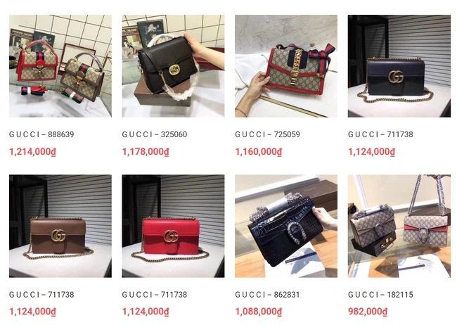 Túi xách, giày dép đến... lược Gucci cũng bị làm nhái bán vài chục nghìn-6