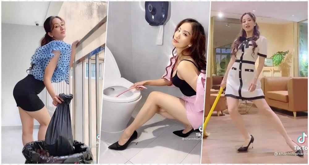 Bị chê ở nhà mặc lồng lộn, Lâm Vỹ Dạ hóa Annabelle, Valak... đi chùi toilet!-1