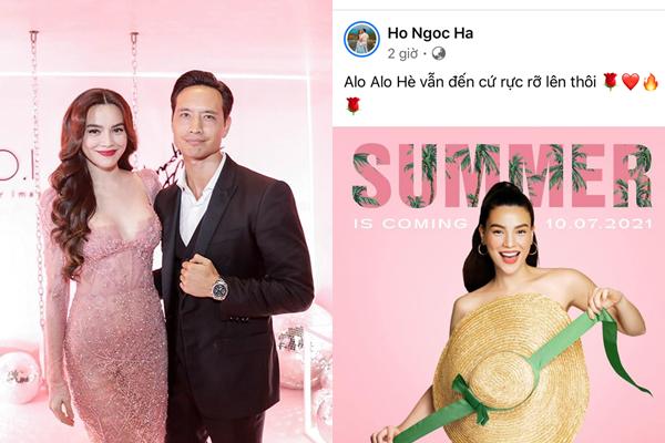 Poster mới của Hồ Ngọc Hà có gì mà khiến Kim Lý phải ‘hốt’?