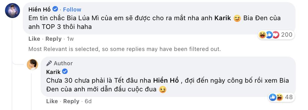 Đua bản lĩnh, Slim V, Karik, Hiền Hồ đấu gắt trên MXH-1