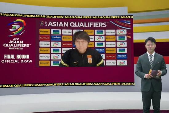 Phản ứng HLV tuyển Trung Quốc sau buổi bốc thăm chia bảng