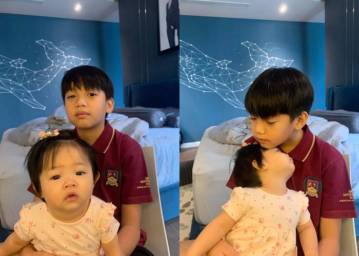 Hoa mắt cặp xế hộp Cường Đô La vừa tậu cho 2 con-4