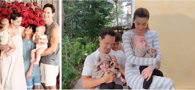 Đại chiến Hà Hồ - Đông Nhi: Bên sặc sỡ, bên đơn giản nhường con tỏa sáng-1