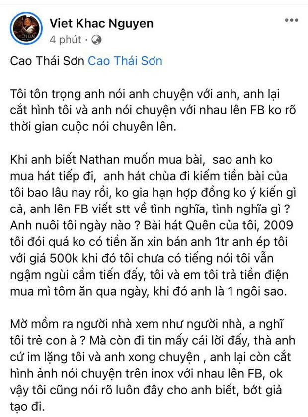 Cao Thái Sơn yêu đời đến lạ sau khi Khắc Việt bóc phốt hát chùa-3