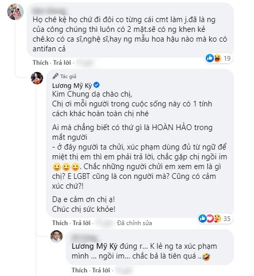 Lương Mỹ Kỳ đại chiến antifan: Bodyshame 1 câu, đáp trả 1 tràng-8