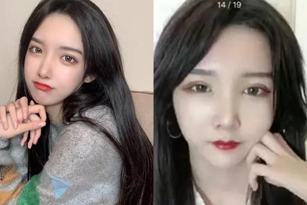 Ngơ ngác, bật ngửa nhan sắc hot girl 400k follow quên chỉnh app-4