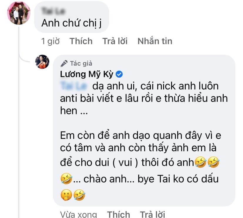 Lương Mỹ Kỳ đại chiến antifan: Bodyshame 1 câu, đáp trả 1 tràng-6