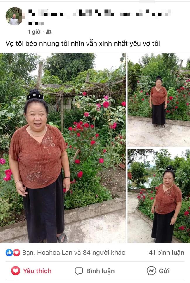 Cụ ông đăng ảnh vợ, vài phút sau nổi khắp mạng xã hội-1