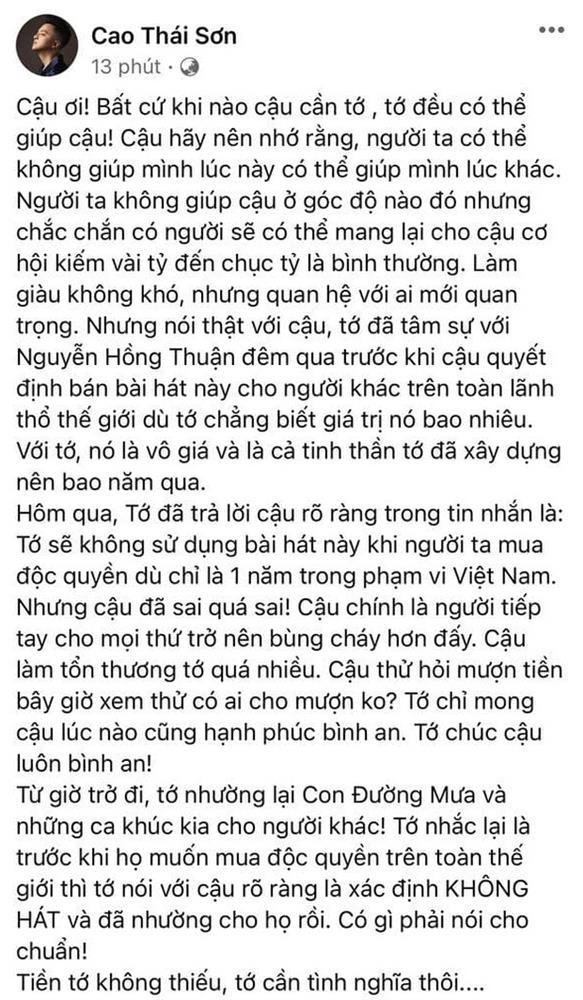 Khắc Việt vạch mặt Cao Thái Sơn, netizen: Anh mất nết chẳng kém-8