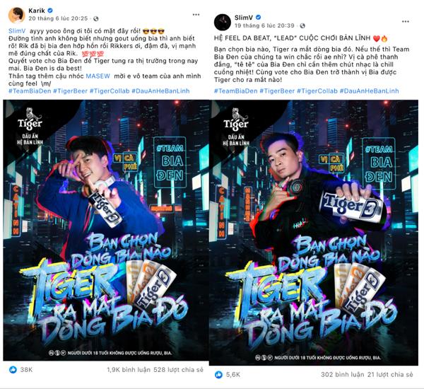 Đua bản lĩnh, Slim V, Karik, Hiền Hồ đấu gắt trên MXH-4