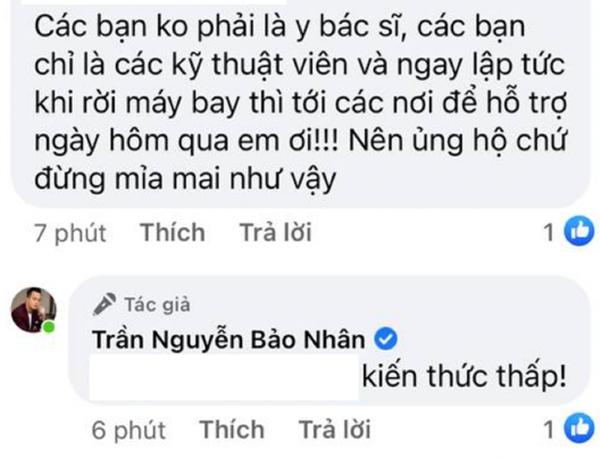 Đạo diễn Gái Già Lắm Chiêu chê bai đoàn tiếp viện y tế, được góp ý còn phát ngôn sốc-3