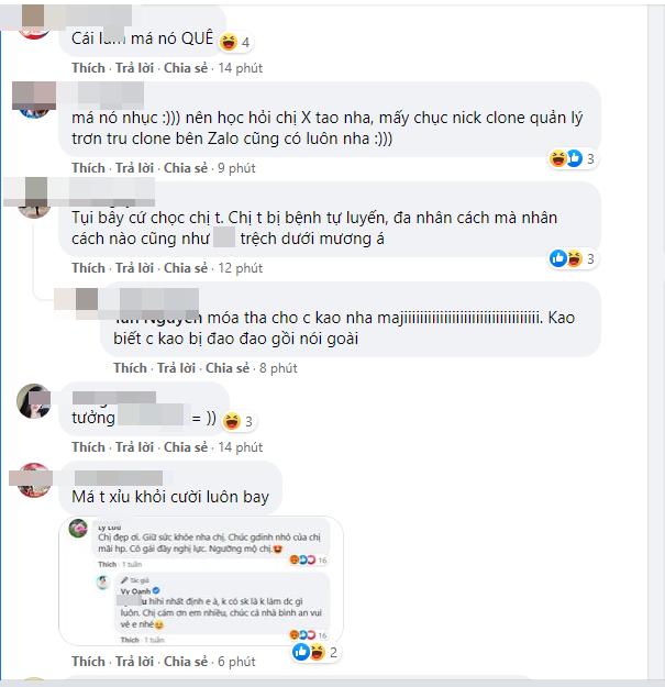 Rộ nghi vấn Vy Oanh tạo nick ảo để an ủi chính mình-6