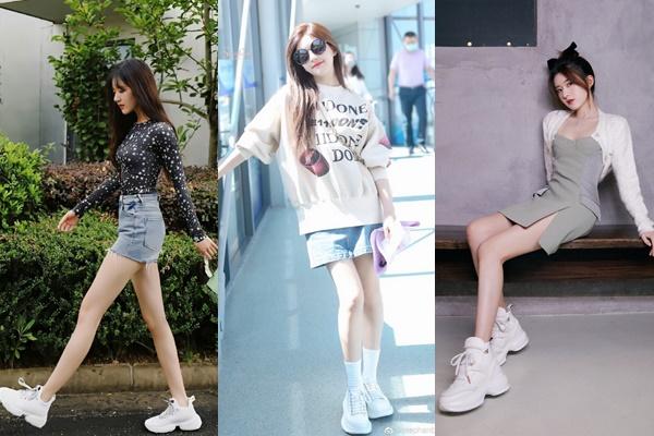 Cúc Tịnh Y, Triệu Lộ Tư khoe style tiểu thư với mũ nồi-11