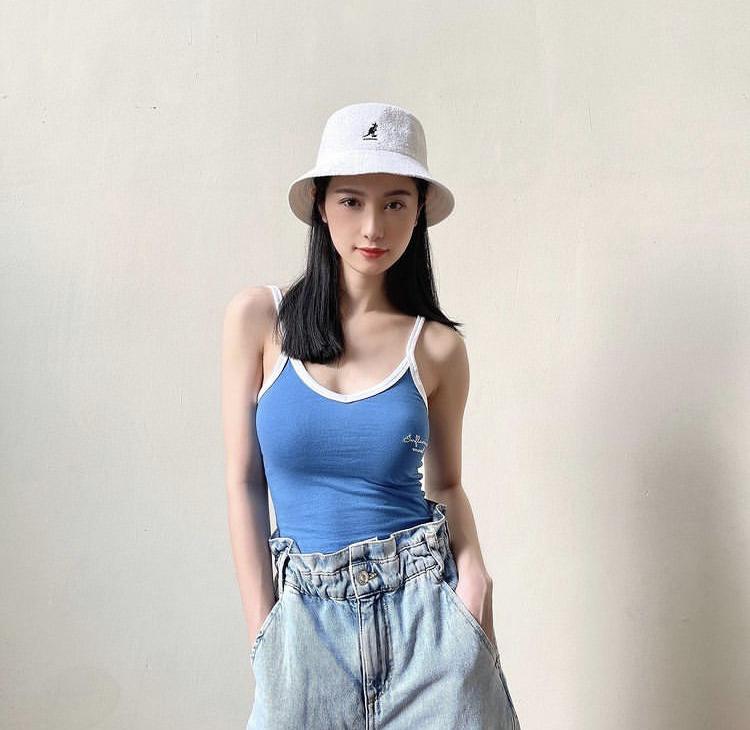 Mix đồ màu trời giải nhiệt nắng nóng 40 độ đẹp như Hà Tăng-1