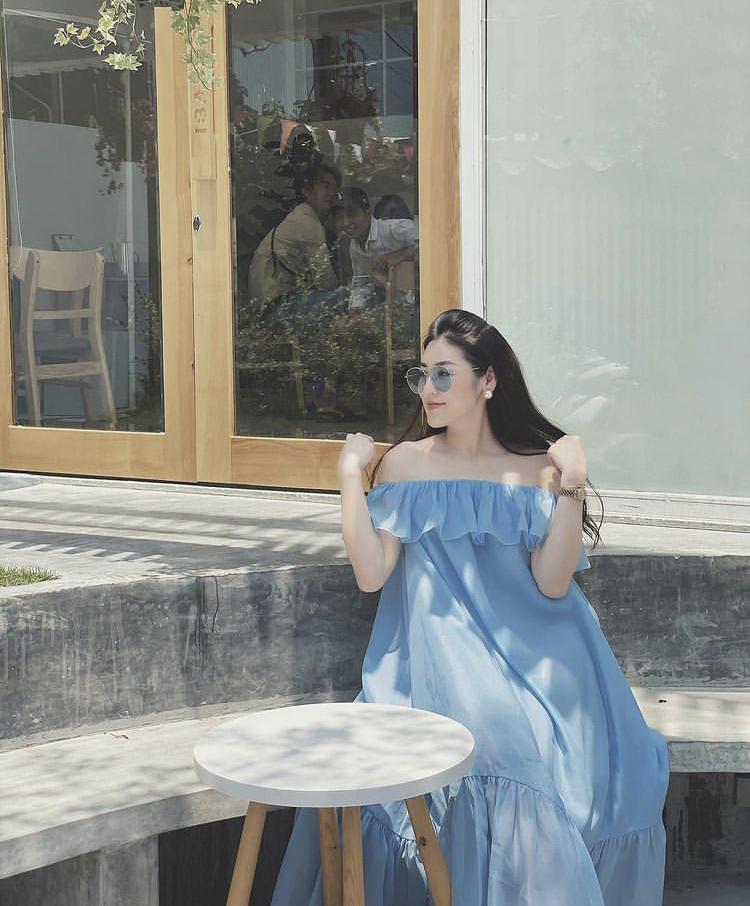 Mix đồ màu trời giải nhiệt nắng nóng 40 độ đẹp như Hà Tăng-10