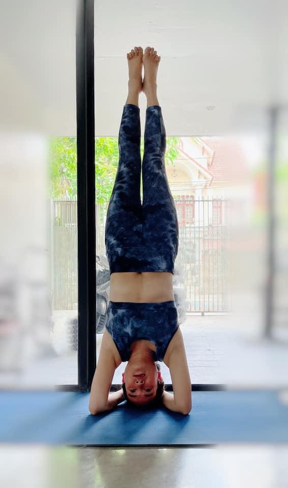 Vợ 7X của Bình Minh zẩy đầm cực sung, nhìn tưởng teen girl-4