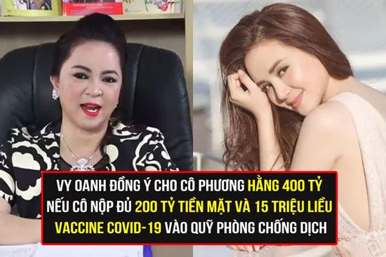 Vy Oanh tuyên bố sẽ cho bà Phương Hằng 400 tỷ với điều kiện... 'sốc óc'