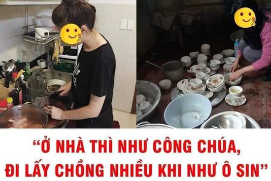 Dâu mới 'review' ngày đầu ngủ ở nhà chồng 'thật đáng sợ'