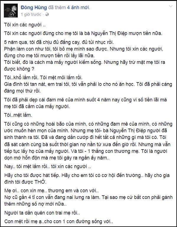 Trương Mỹ Nhân và loạt sao Việt còng lưng trả nợ cho thú vui mẹ đẻ-7