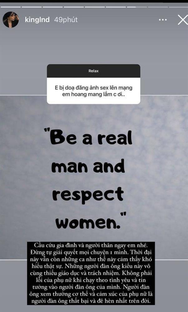 Nữ streamer có hơn 4,3 triệu follow trả lời căng đét khi được hỏi phải làm gì khi bị doạ đăng ảnh nóng-2