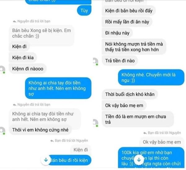 Chia tay xong, thanh niên đòi bạn gái tiền đi nhà nghỉ tiền mua bao cao su-2