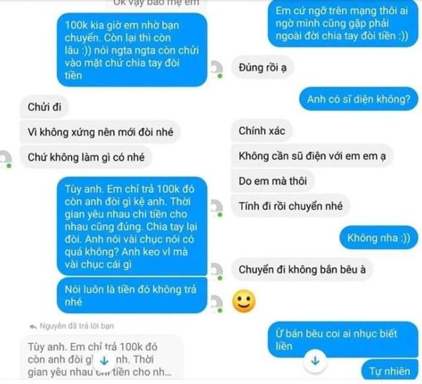 Chia tay xong, thanh niên đòi bạn gái tiền đi nhà nghỉ tiền mua bao cao su-3