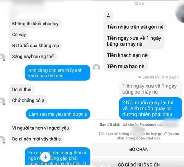 Chia tay xong, thanh niên đòi bạn gái tiền đi nhà nghỉ tiền mua bao cao su-4