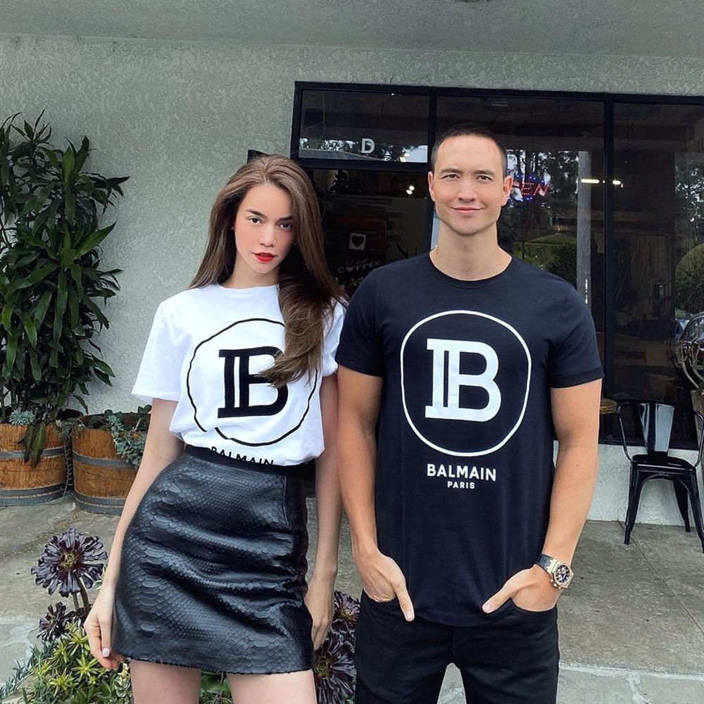 Hà Hồ - Kim Lý lôi cặp sinh đôi Lisa, Leon vần vũ chụp hình ton sur ton-7