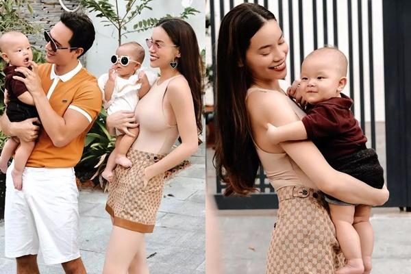 Cười ngất khoảnh khắc Lisa sờ nắn, măm nhầm vếu ba Kim Lý-10