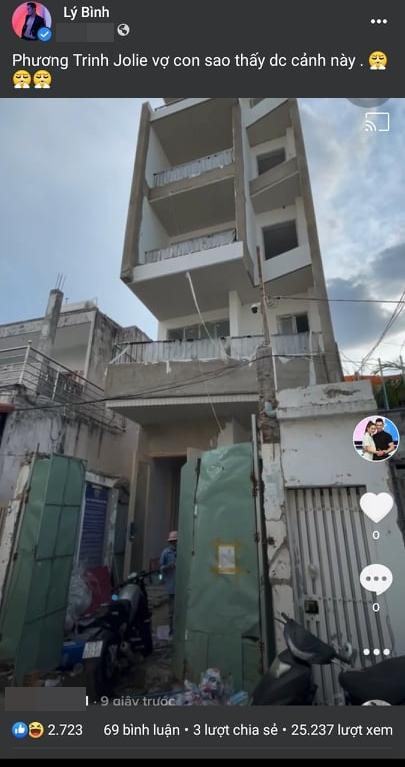 Cơ ngơi chung sống của Lý Bình - Phương Trinh Jolie vừa xây đã bị chê-3