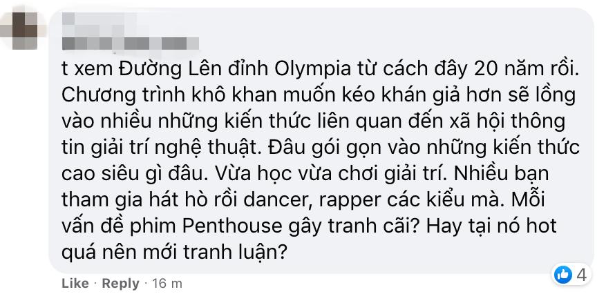 Đường Lên Đỉnh Olympia hỏi về Penthouse, netizen tranh cãi không xứng đáng-7