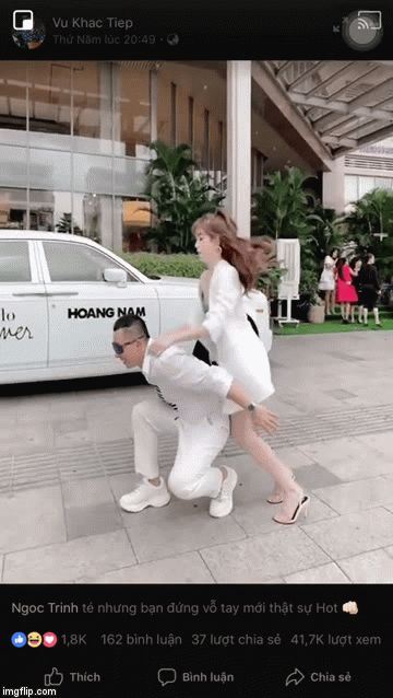 Vũ Khắc Tiệp - Ngọc Trinh và những pha ôm hôn nóng mắt-11