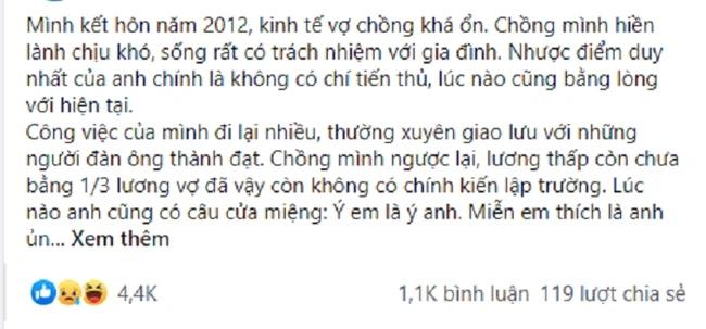 Định ly hôn chồng vô dụng nhưng cuộc nói chuyện trong bệnh viện đã khiến vợ thay đổi-1