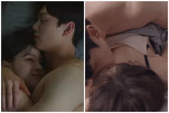 Mỹ nhân từng đóng vai tiểu tam lại gây sốt với cảnh 'yêu thật'