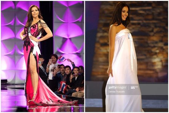 Đầm dạ hội bị chê tơi bời tại Miss Universe: Bộ giống váy ngủ, bộ như khăn trải bàn