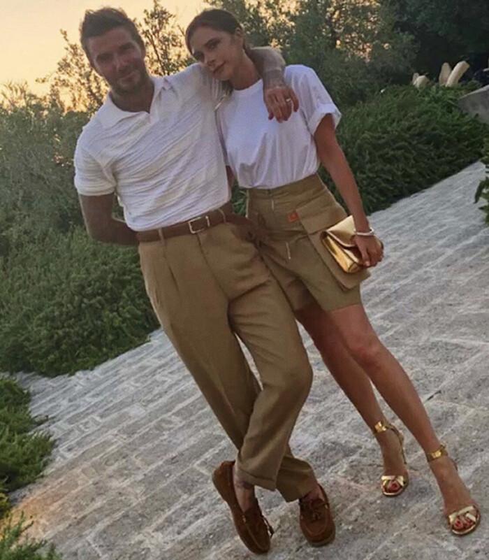 Kỉ niệm 22 năm ngày cưới, David Beckham mặc đồ đôi cùng vợ-5