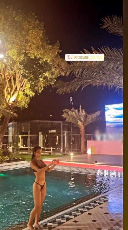 Vũ Ngọc Anh mặc bikini sexy tại dinh thự Vũ Khắc Tiệp liền bị so với Ngọc Trinh-3