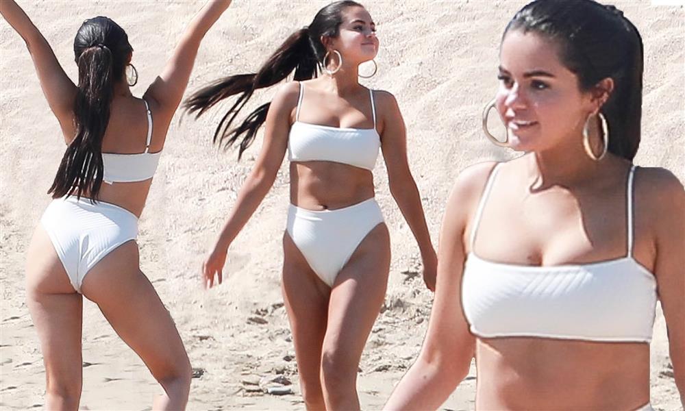 Selena Gomez diện bikini đẹp ngất người dù lộ nhược điểm bụng mỡ, đùi ếch-10