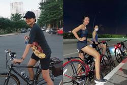 Sao Việt thi nhau đạp xe mùa dịch