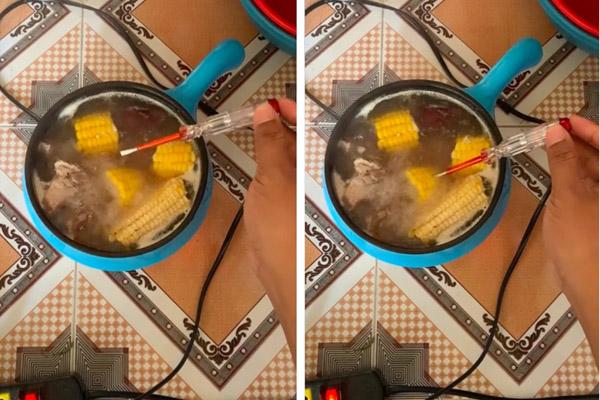 Sống bao nhiêu năm trên đời giờ mới biết cách mở bao gạo không tốn 3s-4