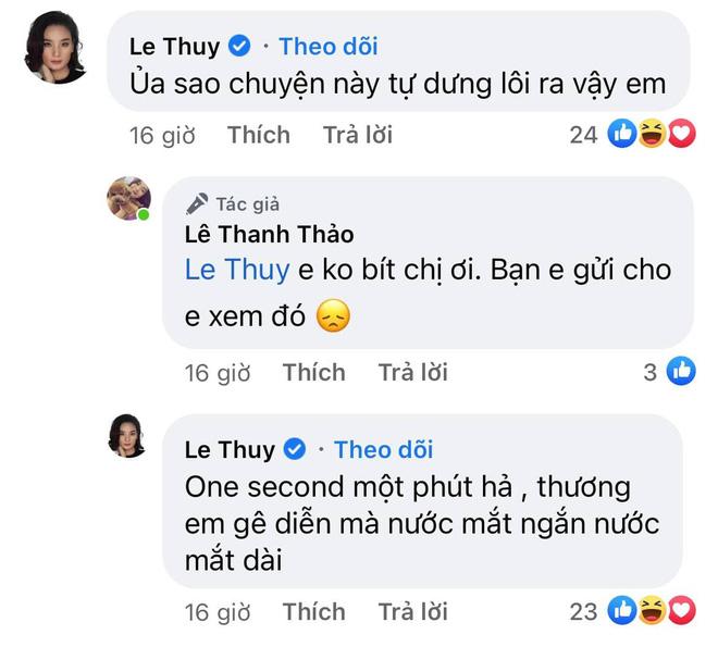 Lê Thúy lên tiếng drama đàn em tố Hoàng Thùy vu ăn cắp túi-1
