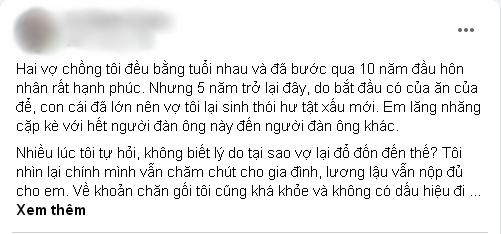 Quyết tâm ly hôn sau 3 lần bắt được vợ ngoại tình, bố vợ khóc cầu xin con rể cho thêm cơ hội-1