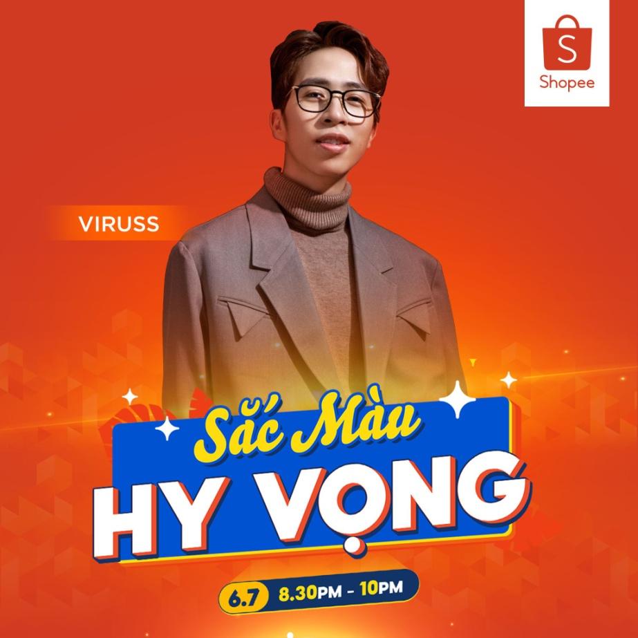 5 sắc màu tươi mới trong đêm nhạc trực tuyến sắp diễn ra của Shopee-5