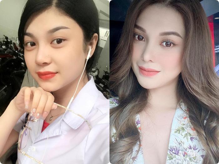 Mỹ nhân chung bồ Ngọc Trinh lộ ảnh chưa dao kéo phèn hết nấc-5